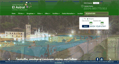 Desktop Screenshot of campingelastral.es